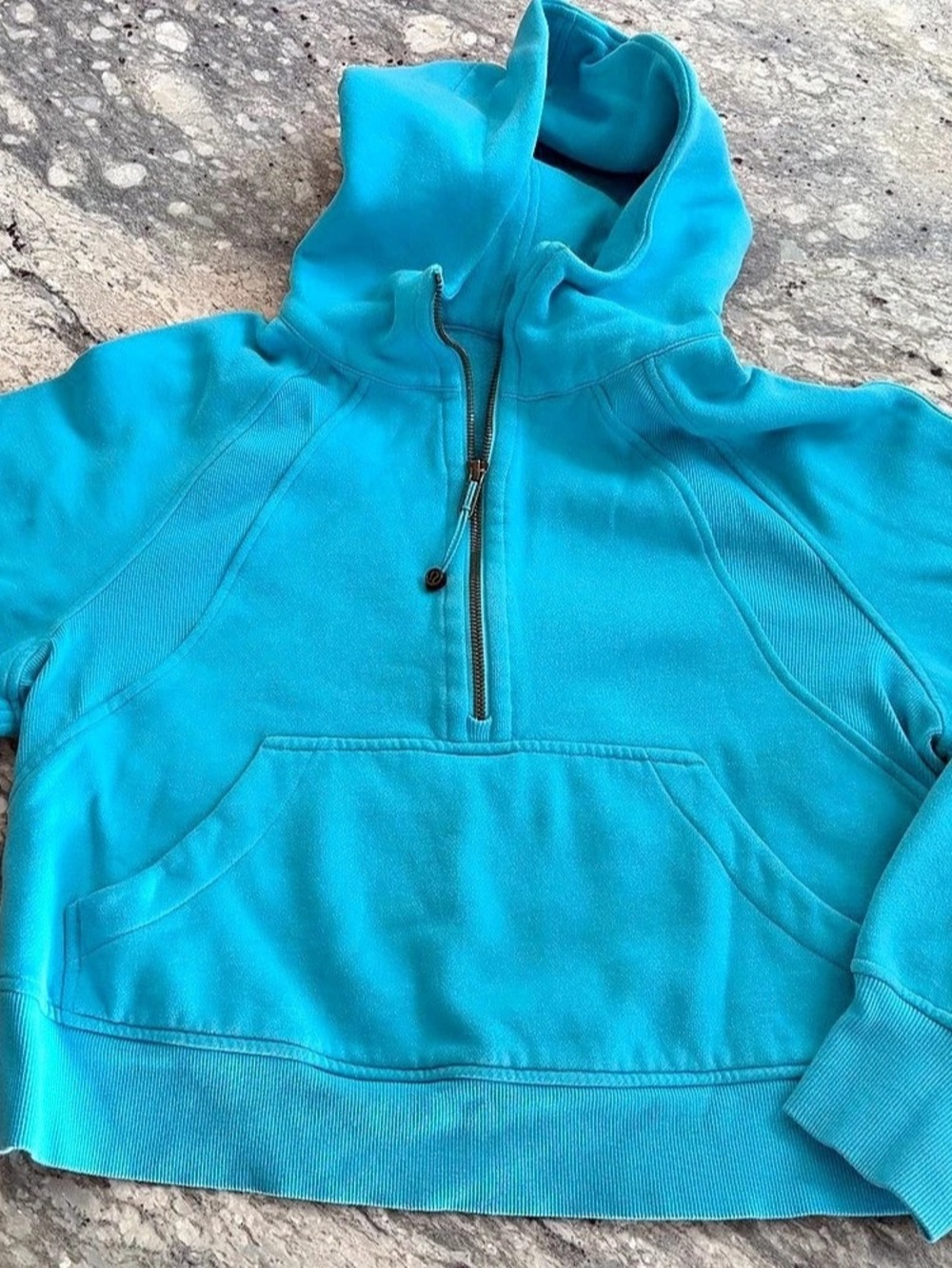 💎 turquoise 💎 Lululemon Scuba Oversized Half-Zip Hoodie